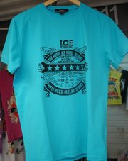 Модні молодіжні брендові футболки Burberry, Iceberg, Moschino, Lacoste